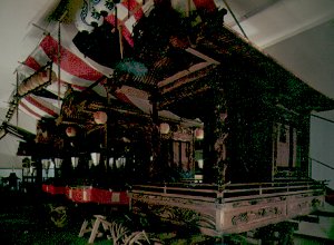 祇園祭の屋台