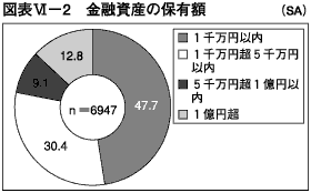 図表VI-2　金融資産の保有額