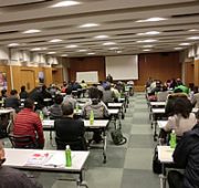 壁装講習会　國安講師の講演